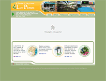 Tablet Screenshot of hotellospinosmdp.com.ar